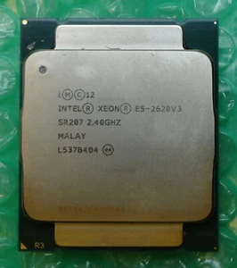Procesador/CPU Intel Xeon Hex-Core SR207 E5-2620V3 2,40 GHz 15 M Socket 2011 - Imagen 1 de 3
