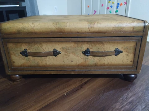 Vintage  World Coffee Table Cover