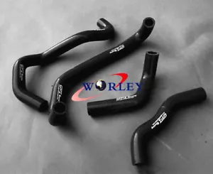 Silicone Radiator Hose for 1985-1986 Honda ATC250R ATC 250R 85 86 BLACK - Picture 1 of 4