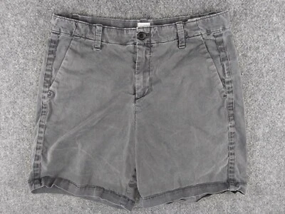 Pantalones Cortos Gap Mujer Etiqueta Talla 4 Gris Oscuro/Negro Chino Novia Algodón Spandex Foto 1 de 4