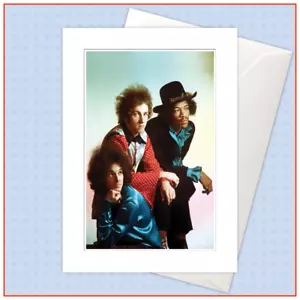 DIE DEZO SAMMLUNG - JIMI HENDRIX ERFAHRUNG Deluxe Grußkarte. geprägt. - Bild 1 von 2