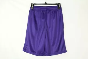 Alleson Athletic Youth Purple Mesh Lined Shorts Size L - Picture 1 of 4