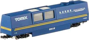 TOMIX N Scale 6425 multi-rail cleaning car blue Japan import - Picture 1 of 5