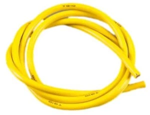 TQ Racing 10 Gauge (10AWG) Super Flexible Wire Yellow 3 Feet 1136 - Picture 1 of 1