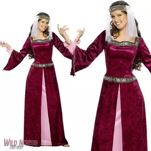 LADIES MAID MARION ROBIN HOOD MEDIEVAL - Picture 1 of 1