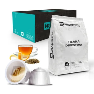96 Cialde Capsule Tisana Digestiva Compatibili Nescafé Dolce Gusto Neroristretto - Foto 1 di 4
