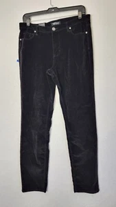 Buffalo David Bitton Supreme Mid Rise Skinny Women's 10/30 Black Corduroy Pants - Picture 1 of 9