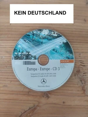 CD Navigation Mercedes Audio 50 APS NTG2 FRANCE BELGIUM NETHERLANDS 2007/2008 - Bild 1 von 2