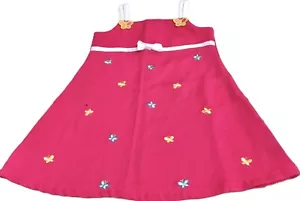 New Pink Vintage Youngland Butterfly Dress Size 3T NWT - Picture 1 of 3