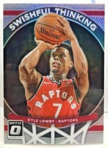 Kyle Lowry 2017-18 Donruss Optic Swishful Thinking Silber Prizm Holo Refraktor - Bild 1 von 2