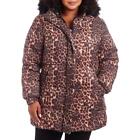 Rachel Rachel Roy Womens Brown Quilted Puffer Jacket Outerwear Plus 1X BHFO 1184