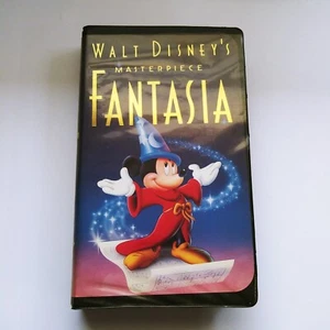 Vintage Walt Disney Fantasia VHS Tape 1132 Masterpiece Collection 1991 VGC - Picture 1 of 6