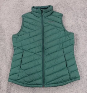Marmot Vest Mens XL Green 700 Fill Down Puffer Quilted Pertex Quantum Jacket - Picture 1 of 18