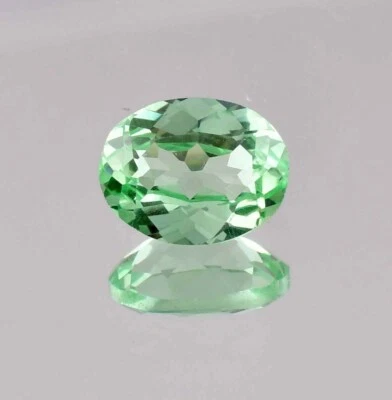 12 x 10 MM Natural Ceylon Green Sapphire Gemstone 7.05 Ct GIT Loose Certified - Image 1 of 4
