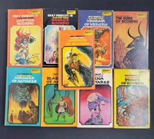 Lot of 9 Daw SF Paperbacks ~ All by Alan Burt Akers ~ Warrior of Scorpio, etc.. - Bild 1 von 4