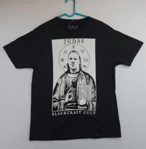WWE Chris Jerico Judas Blackcraft Graphic Mens Black T-shirt Size Large - Picture 1 of 9