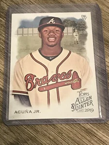 Ronald Acuna Jr. 2019 Topps Allen & Ginter Atlanta Braves Card #25 - Picture 1 of 2