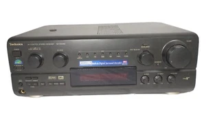 TECHNICS SA-DX940 SURROUND SOUND RECEIVER HOME AUDIO AMP TURNS ON AS-IS/PARTS - Picture 1 of 12