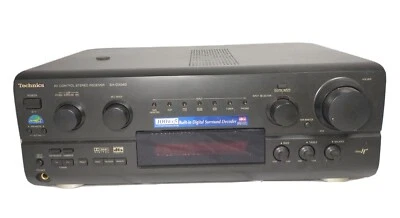 TECHNICS SA-DX940 SURROUND SOUND RECEIVER HOME AUDIO AMP TURNS ON AS-IS/PARTS  - Image 1 of 4