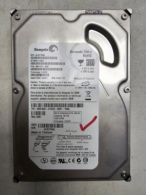 Seagate Barracuda 7200.9 80GB SATA 7.2K Internal Desktop Hard Drive ST3808110AS - Image 1 of 3