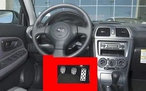 Street Design Liquid Solid Billet Pedal Kit Fits: 03-07 Subaru Impreza - Picture 1 of 1