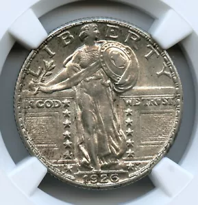 1926 Standing Liberty Quarter, NGC MS62FH - Picture 1 of 3