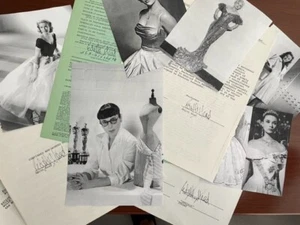 CABEZA, ARCHIVO FIRMADO EDITH 4 DOCUMENTOS, DISEÑO DE VESTUARIO, MARILYN MONROE, MAE WEST - Imagen 1 de 1