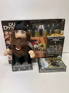 Duck Dynasty Action Figure set plus DVD's, Talking plush, and puzzle - Picture 1 of 5