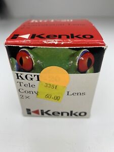 Kenko Tele Conversion Lens 2.0X KGT-20 37 mm 2X teleconverter