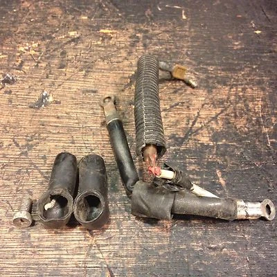 1976 76 1977 77 YAMAHA XS650 XS 650 POSTIVE BATTERY WIRE  - Image 1 of 4