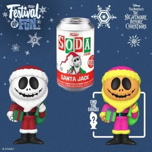 Funko Soda Santa Jack Skellington 1:6 Chance at Chase SELLADO - Imagen 1 de 3