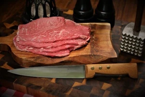 SABATIER ,SAIGNER BUTCHER 8 IN - STAINLESS STEEL ,NEW OLD STOCK , Made in France - Picture 1 of 3