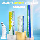 3/6/12 Packs Of Nylon Badminton Ball Durable Yellow And White Badminton Middle