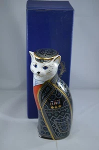 ROYAL CROWN DERBY ROYAL CATS BRIEFBESCHWERER - PEARLY KING - VERPACKT - Bild 1 von 11