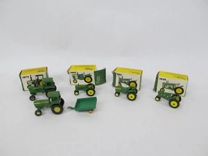 Lot of John Deere ERTL Model Tractors Diecast + Non-ERTL Trailer Toy - Picture 1 of 3