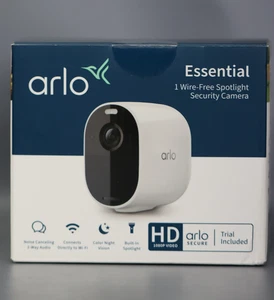Arlo Essential Spotlight Camera - Wireless Security Missing Accessories - Picture 1 of 5