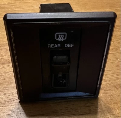 83-88 Cutlass Supreme 442 Rear Defrost Switch And Bezel G Body Rwd Oem 22522030 - Image 1 of 4