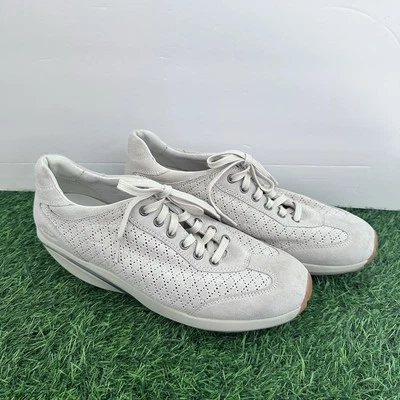 MBT Women’s Pata Mesh Athletic Shoes Beige Suede Outsole Round Toe Size 9-9.5 - Image 1 of 4