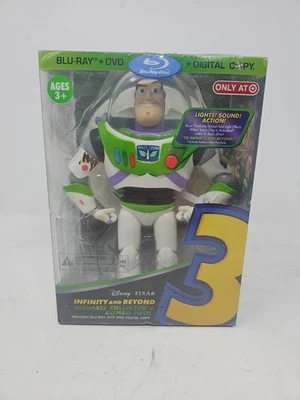 Disney Pixar Toy Story 3 Infinity And Beyond w/ Buzz Lightyear Toy Blu-Ray + DVD - Image 1 of 4