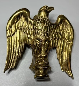 Vintage Brass Eagle Finial Topper 16.4oz - Picture 1 of 11