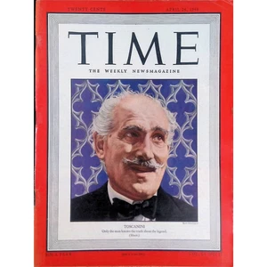 Time Magazine APR 26 1948 Maestro Tuscanini Cover Weekly News Magazine - Bild 1 von 15