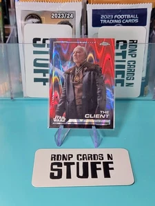 2024 Topps Chrome Star Wars The Client #44 RED LAVA RayWave Refractor A21 - Bild 1 von 2