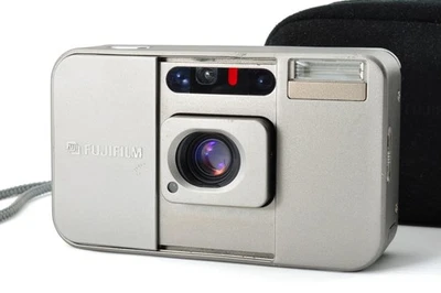 Fujifilm Fuji CARDIA Mini TIARA Point & Shoot Compact Film Camera Works Great! - Image 1 of 4