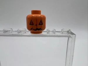 Lego Halloween Minifigur nur Kürbiskopf - Bild 1 von 3