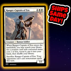 Ranger Captain Of Eos - Custom Art Magic: The Gathering Playtest Karte - Bild 1 von 4