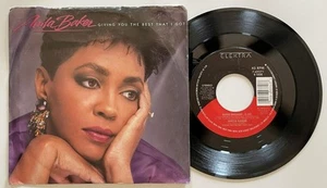 Anita Baker Giving You The Best That I Got 45 rpm PS M- Elektra (1988) - Picture 1 of 2