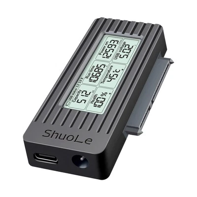 to USB 31 Converter Adapter for 25 and 35 Inch HDD SSD with 5Gbps Speed - Image 1 of 4