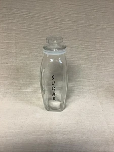 Barattolo Zuccheriera Stile Farmacia Vintage Retrò Alto 7 Pollici Tappo Vetro - Foto 1 di 3
