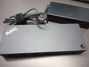 Lenovo ThinkPad Hybrid USB-C USB-A Dock Station 40AF DUD9011D1 w/ 135w AC - Photo 1/1