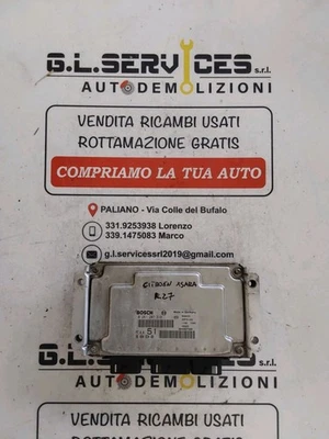 CENTRALINA MODULO UNITA CONTROLLO GESTIONE MOTORE CITROEN XSARA 97-06 - Immagine 1 di 4